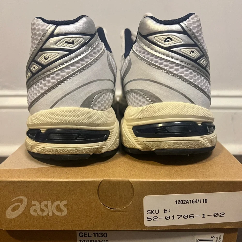 Women’s ASIC Gel 1130 “White Midnight” - Picture 4 of 9